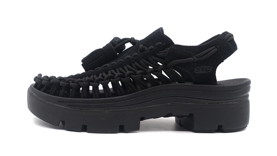 KEEN UNEEK PLT TASSEL BLACK/BLACK – mita sneakers