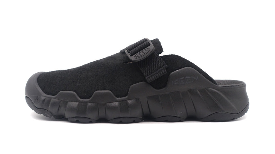 KEEN HYPERPORT CLOG LEATHER BLACK/BLACK – mita sneakers