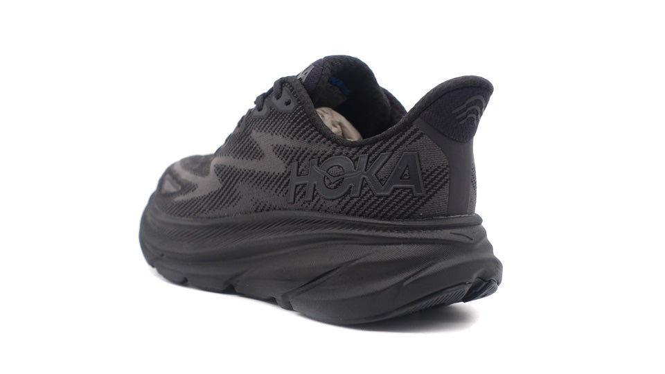 HOKA W CLIFTON 9 BLACK/BLACK – mita sneakers