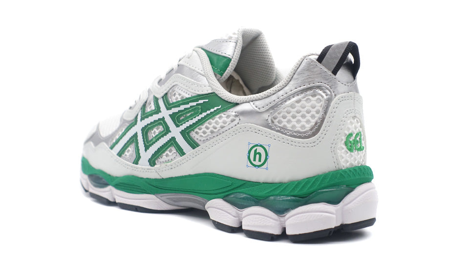 ★人気★ Asics x Hidden NY Gel-NYC White Jolly Green 人気 ☆ASICS X HIDDEN NY ☆ GEL-NYC WHITE JOLLY GREEN (asics