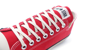 CONVERSE CANVAS ALL STAR J OX "Made in JAPAN" RED