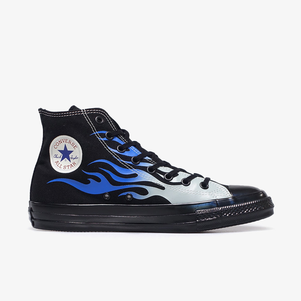 CONVERSE ALL STAR AGED IGNT HI BLACK/BLUE FLAME – mita sneakers