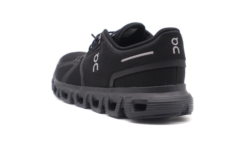 あいみ　6crayon black Czarne mokasyny z ozdobną cholewką
