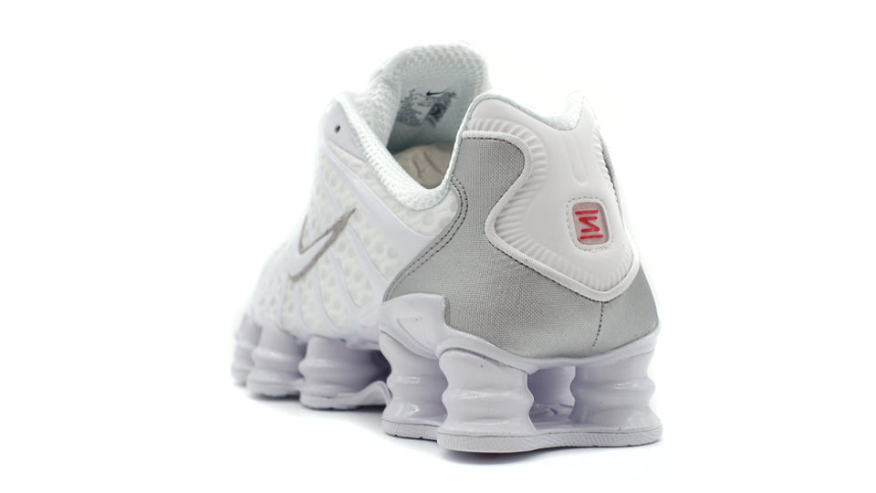 みづき ショックス NIKE SHOX TL ナイキ メンズ WHITE/METALLIC SILVER