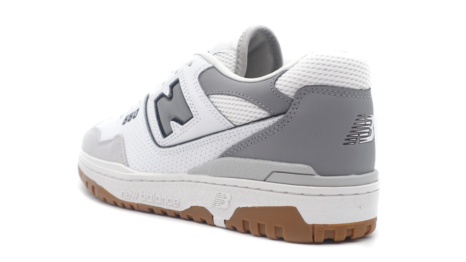 ニューバランス BB550 ESB D スニーカー ： ホワイト×グリーン New Balance