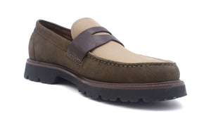 COLE HAAN AMERICAN CLASSICS PENNY LOAFER CH DEEP OLIVE/CH DARK LATTE/CH DARK CHOCOLATE/BLACK