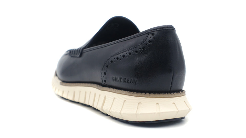 COLE HAAN ZEROGRAND REMASTERED PENNY LOAFER BLACK/NATURAL TAN