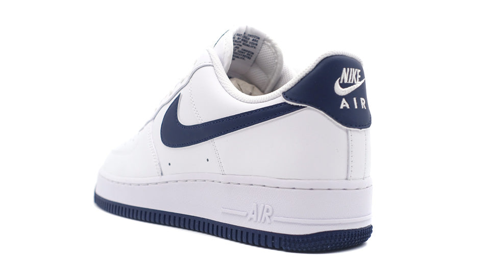 NIKE AIR FORCE 1 '07 WHITE/MIDNIGHT NAVY/WHITE – mita sneakers NIKE AIR FORCE 1 '07 WHITE/MIDNIGHT NAVY/WHITE – mita sneakers