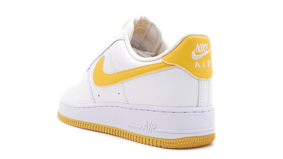 NIKE AIR FORCE 1 '07 WHITE/UNIVERSITY GOLD/WHITE – mita sneakers