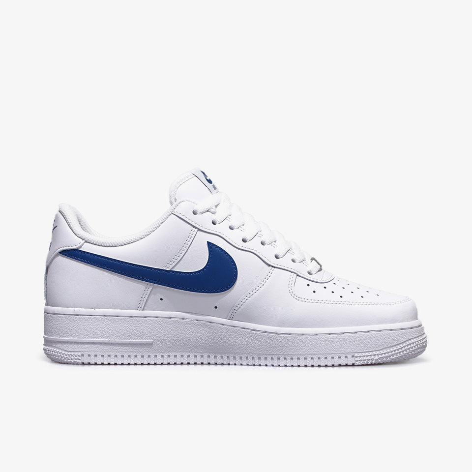 NIKE AIR FORCE 1 '07 WHITE/COURT BLUE/WHITE – mita sneakers