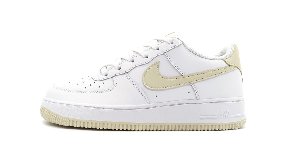 NIKE AIR FORCE 1 GS WHITE/LIGHT KHAKI/WHITE – mita sneakers