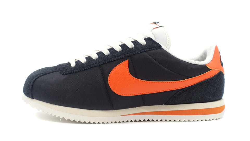 NIKE CORTEZ TXT BLACK/SAFETY ORANGE/SAIL/MUSLIN – mita sneakers
