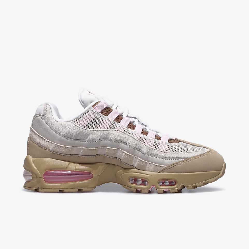 NIKE (WMNS) AIR MAX 95 BIG BUBBLE BRITISH KHAKI/PHANTOM/LINEN 