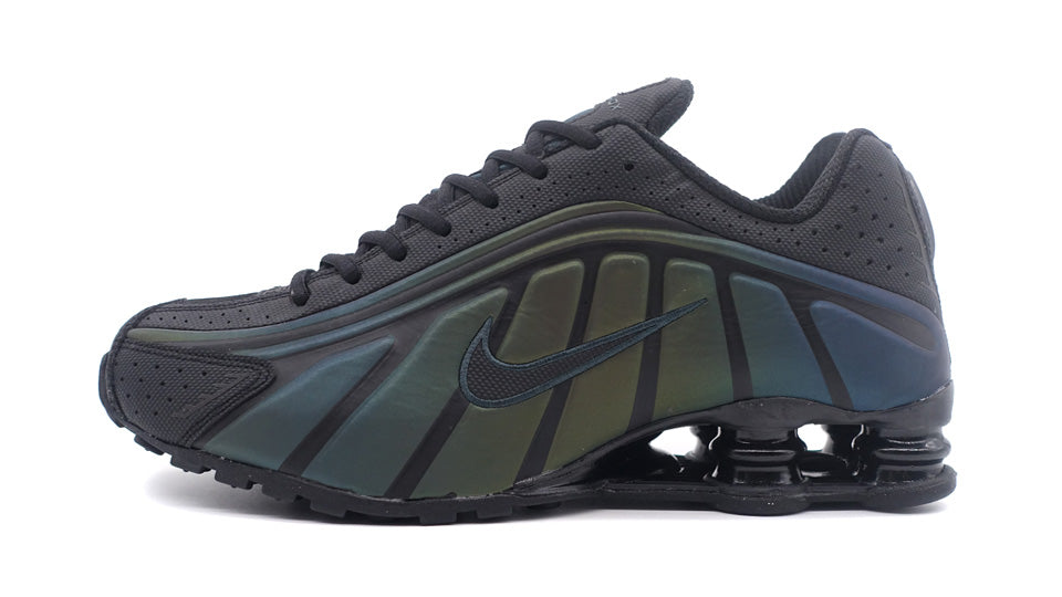 NIKE SHOX R4 SE BLACK/BLACK/SEAWEED/LIGHT LEMON TWIST – mita sneakers