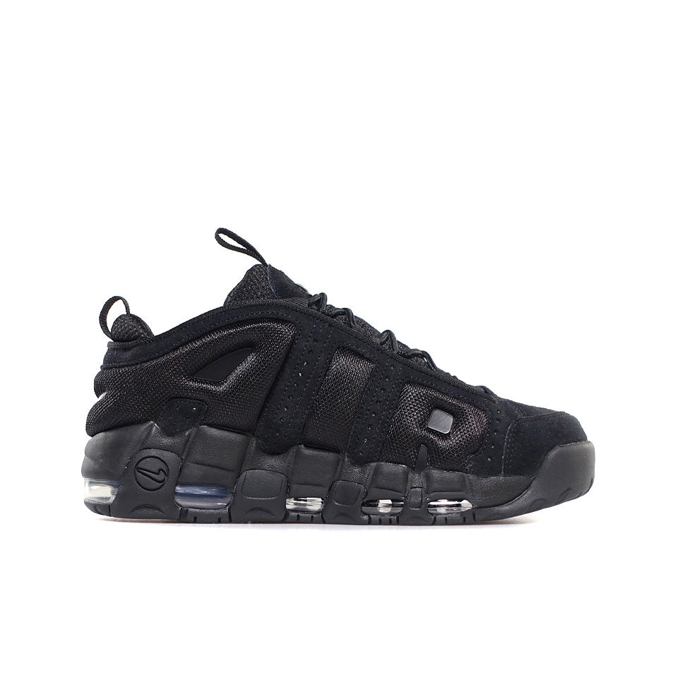 NIKE AIR MORE UPTEMPO LOW BLACK/BLACK – mita sneakers