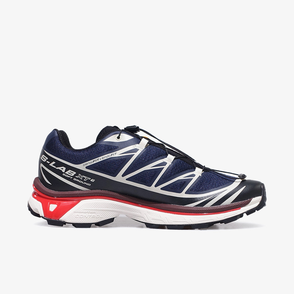 SALOMON XT-6 MARITIME BLUE/BLACK/FIERY RED – mita sneakers