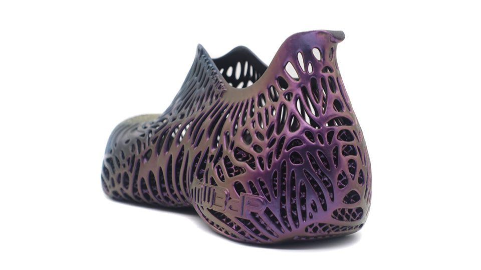 MAGIC STICK / EGG PLANT/3D PRINTING SHOES/シューズ/42/マルチカラー MW3dP 3D PRINT SHOES MS ver. by mw3dp 