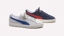 画像をギャラリービューアに読み込む, Puma CLYDE SOHO "WALT FRAZIER" "LONDON / SOHO PACK" FROSTED IVORY/NEW NAVY