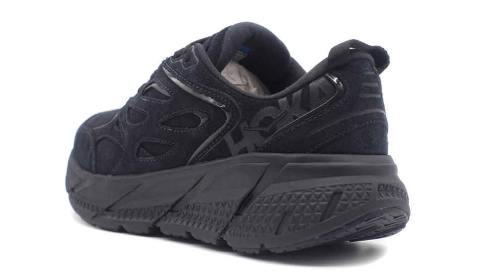 HOKA ONE ONE CLIFTON L SUEDE BLACK/BLACK – mita sneakers