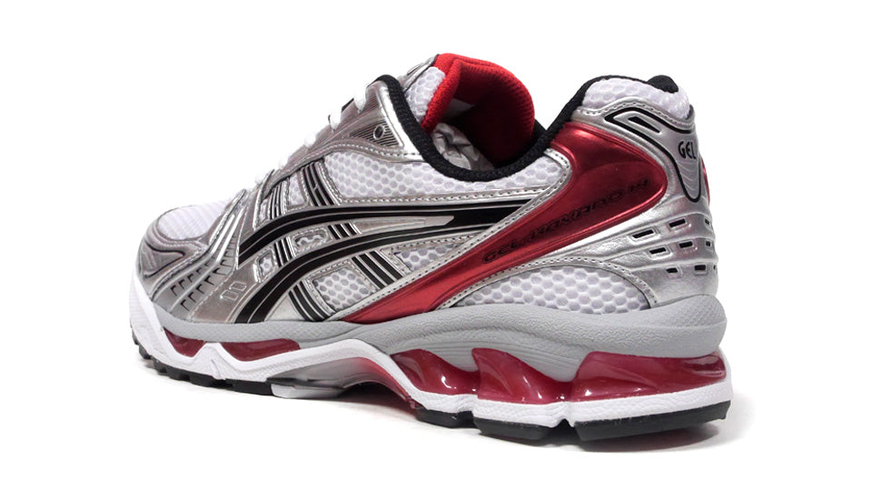 ASICS SportStyle GEL KAYANO 14 WHITE CLASSIC RED mita sneakers