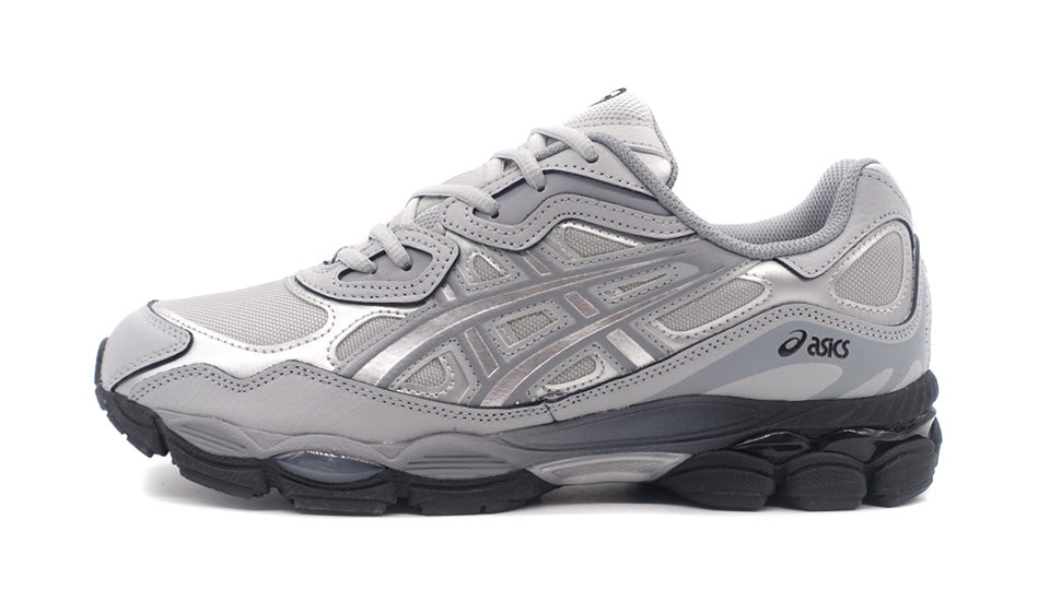 ASICS GEL-NYC Mid スニーカー 23.5 グレー J2138 asics GEL-NYC MID GREY/SHEET ROCK（アシックス ゲル-エヌワイシー
