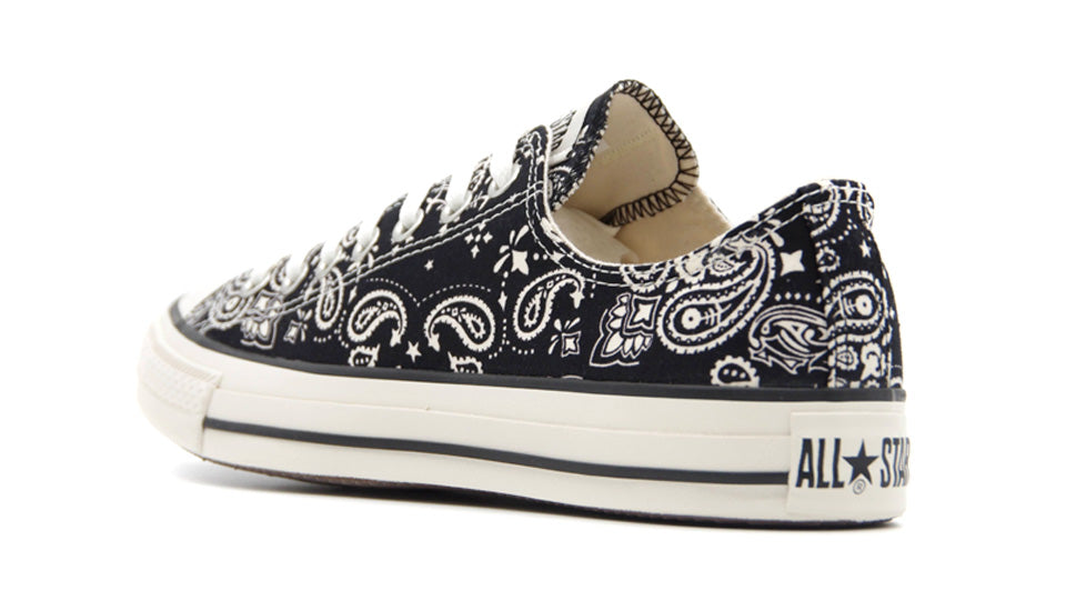 ⭐︎未使用品⭐︎CONVERSE Chuck Taylor 23.5 黒 CONVERSE ALL STAR SQUARE TOE OX BLACKMONOCHROME（コンバース