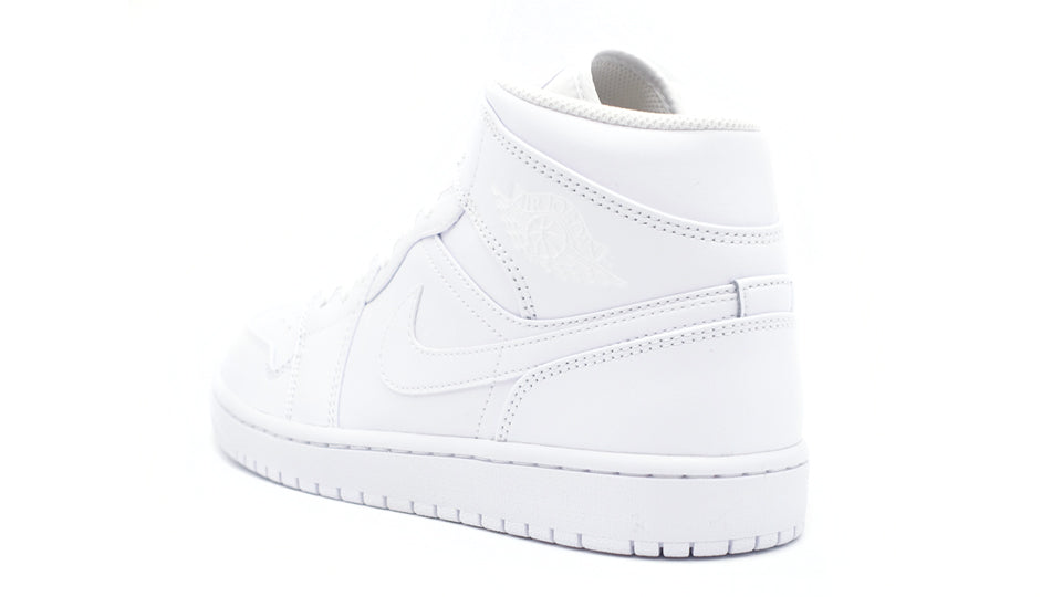 NIKE AIR JORDAN 1 MID "Triple White