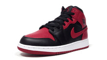 画像をギャラリービューアに読み込む, JORDAN BRAND AIR JORDAN 1 MID GS "MICHAEL JORDAN" BLACK/GYM RED/WHITE/NOIR/BLANC/ROUGE GYM 1