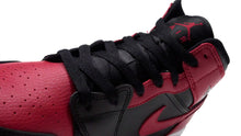 画像をギャラリービューアに読み込む, JORDAN BRAND AIR JORDAN 1 MID GS "MICHAEL JORDAN" BLACK/GYM RED/WHITE/NOIR/BLANC/ROUGE GYM 6