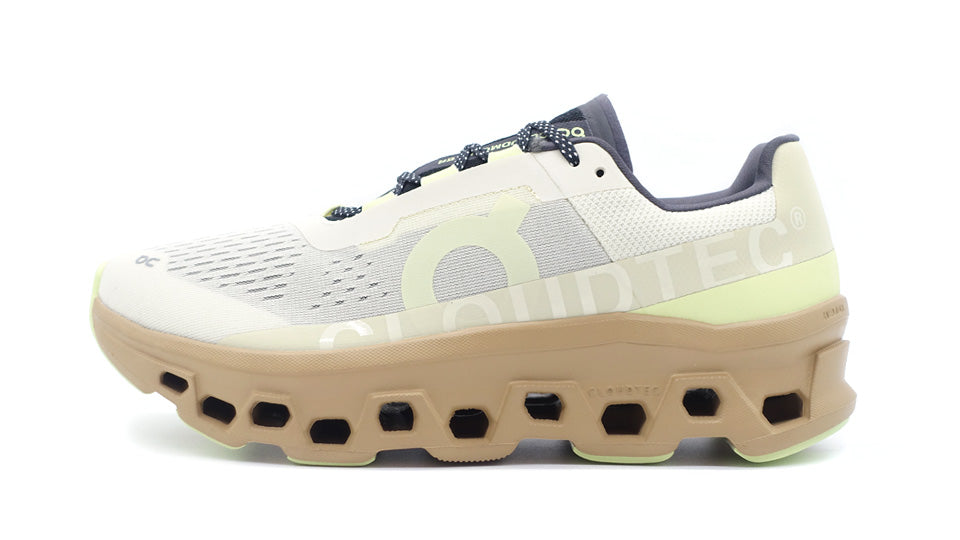 On CLOUDMONSTER CREAM/DUNE – mita sneakers