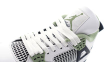 画像をギャラリービューアに読み込む, JORDAN BRAND (WMNS) AIR JORDAN 4 RETRO "SEAFOAM" "MICHAEL JORDAN" WHITE/OIL GREEN/DARK ASH/NEUTRAL GREY 6