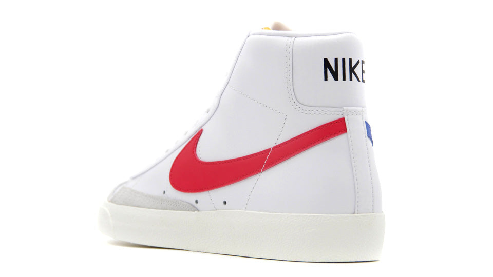 NIKE BLAZER MID '77 VNTG WHITE/HABANERO RED/MEDIUM BLUE/SAIL