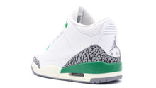 画像をギャラリービューアに読み込む, JORDAN BRAND (WMNS) AIR JORDAN 3 RETRO "LUCKY GREEN" "MICHAEL JORDAN" WHITE/VARSITY RED/LUCKY GREEN 2
