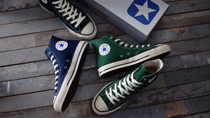 CONVERSE CANVAS ALL STAR J 80S HI "Made in JAPAN" NAVY 7