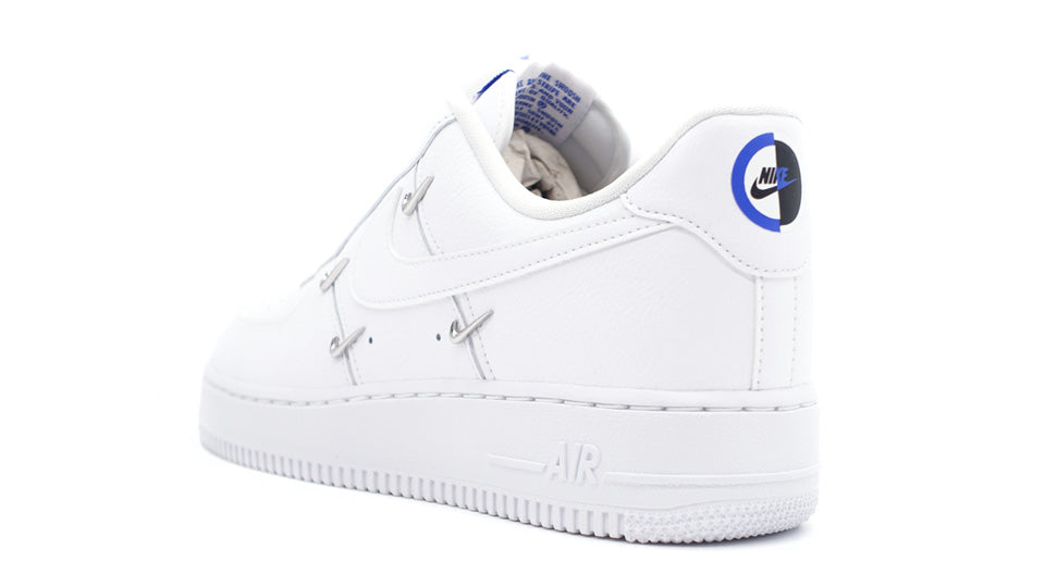 NIKE (WMNS) AIR FORCE 1 '07 LX WHITE/WHITE/HYPER ROYAL/BLACK