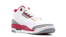 画像をギャラリービューアに読み込む, JORDAN BRAND AIR JORDAN 3 RETRO "CARDINAL RED" "MICHAEL JORDAN" WHITE/LIGHT CURRY/CARDINAL RED/CEMENT GREY 5