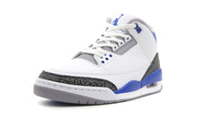 画像をギャラリービューアに読み込む, JORDAN BRAND AIR JORDAN 3 RETRO "RACER BLUE" "MICHAEL JORDAN" WHITE/BLACK/CEMENT GREY/RACER BLUE 1