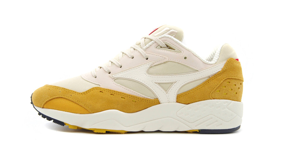 MIZUNO CONTENDER BEIGE/MUSTARD – mita sneakers