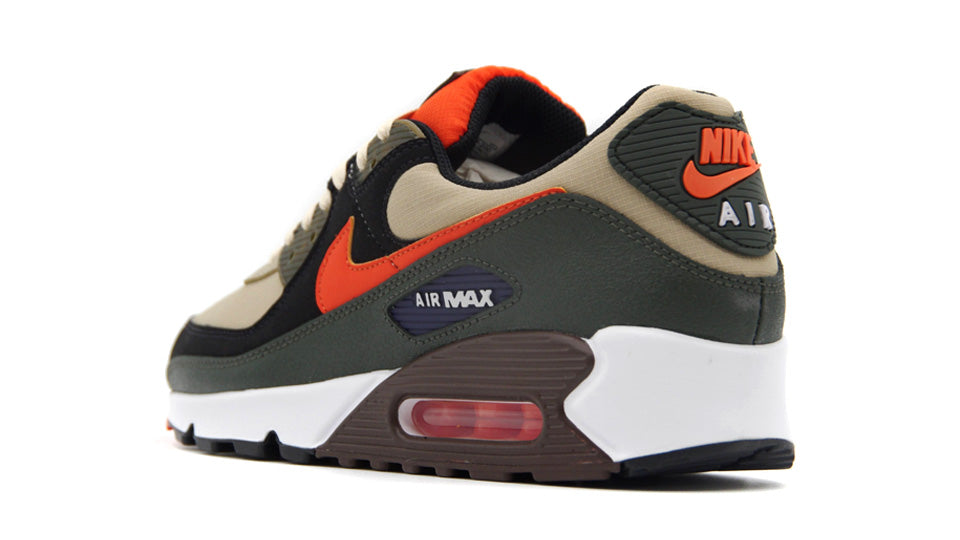 〇〇NIKE ナイキ メンズ スニーカー AIR MAX 90 TWEED 26.5cm DH4619-200 ベージュ×オレンジ