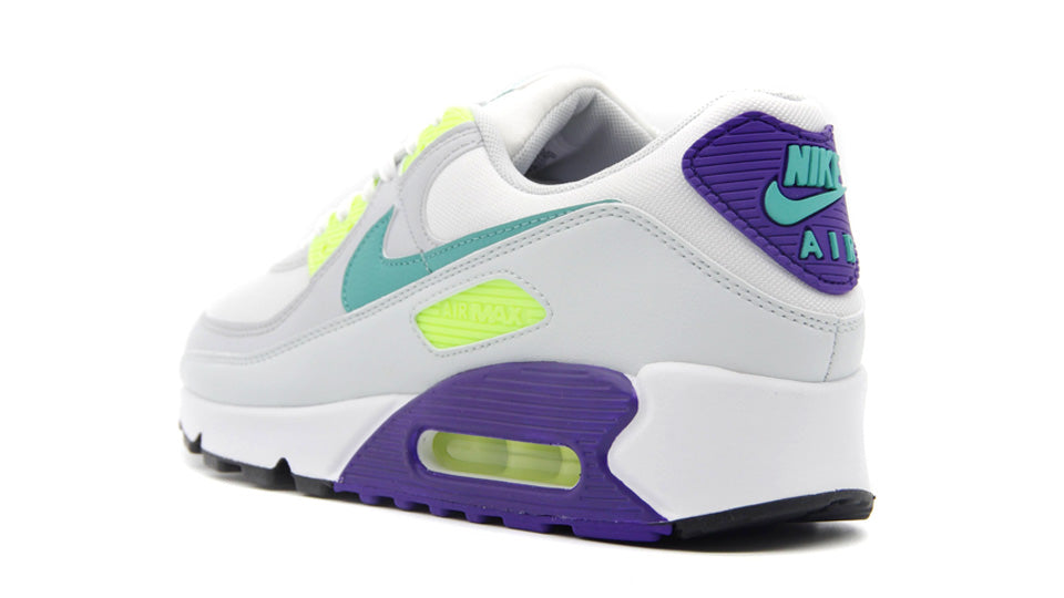 美品　NIKE Air Max ホワイト/グリーン/パープル ナイキ エア マックス 90 “ホワイト/ピンク/パープル/グリーン