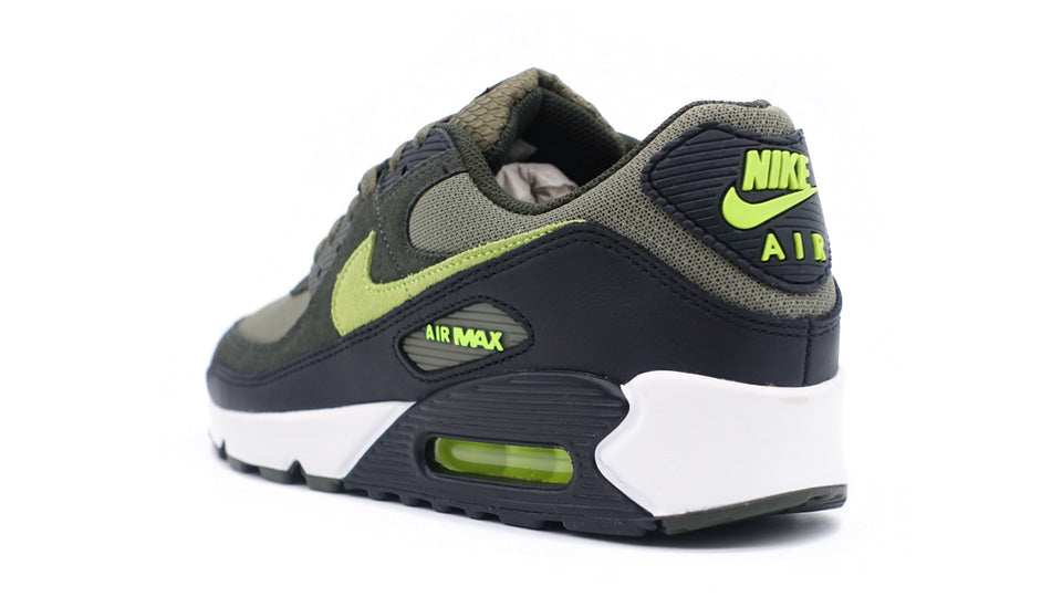 NIKE AIR MAX 90 MEDIUM OLIVE/VOLT/SEQUOIA – mita sneakers