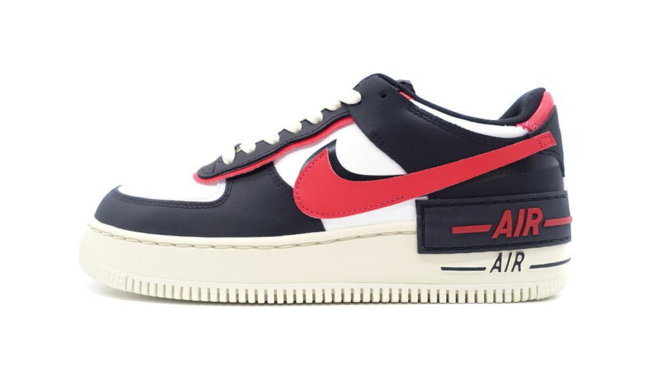 NIKE (WMNS) AIR FORCE 1 SHADOW SUMMIT WHITE/UNIVERSITY RED/BLACK/WHITE