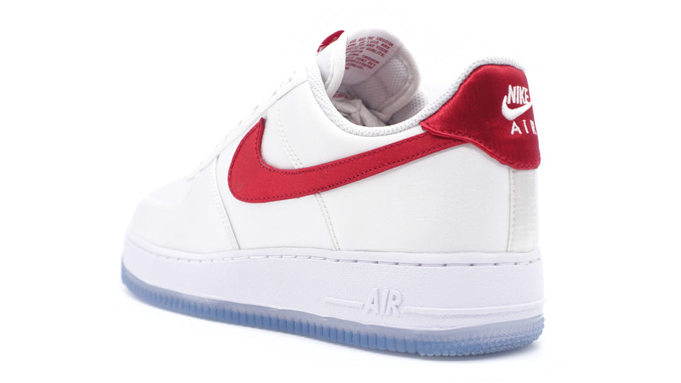 Air force 1 blanche et rouge femme Clearance
