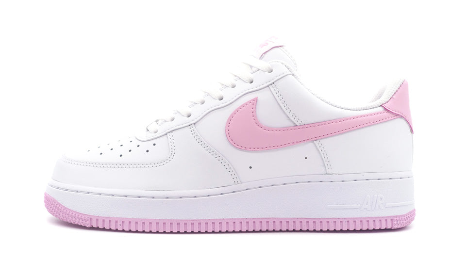 NIKE AIR FORCE 1 07 WHITE PINK RISE WHITE mita sneakers