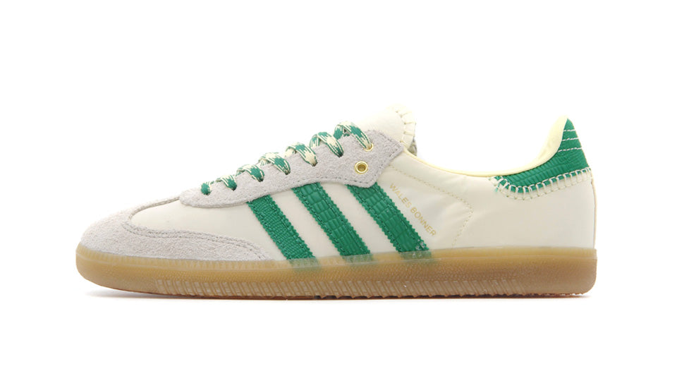 adidas WB SAMBA "WALES BONNER" CREAM WHITE/BOLD GREEN/EASY YELLOW