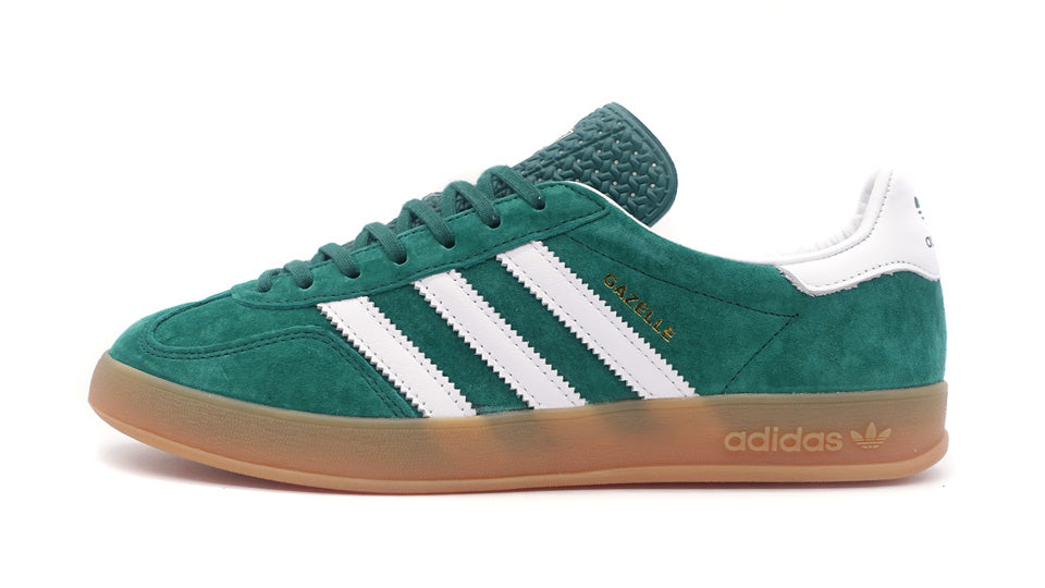 adidas GAZELLE INDOOR COLLEGE GREEN FTWR WHITE GUM