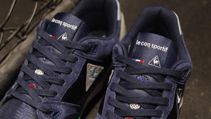 le coq sportif LCS R 921 "mita sneakers" "LE CLUB"　NVY/GRY/E.GRN/RED6
