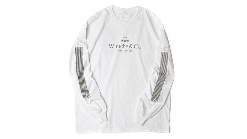 Winiche Co x mita sneakers GOODS NEOTOKYO HYBISIBILITY L S TEE WHT