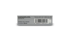 MARQUEE PLAYER RUBBER+SOLE ERASER NUMBER.THREE