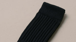 MARQUEE PLAYER HYBRID RIB SOCKS "Made in JAPAN" CHARCOAL 4